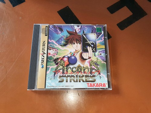 Sega saturn arcana strikes - saturn,