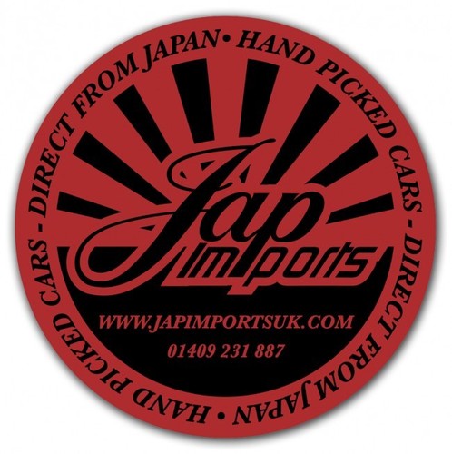 Jap imports sticker - sticker, 75mm