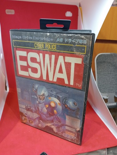 Eswat megadrive jap import - eswat,