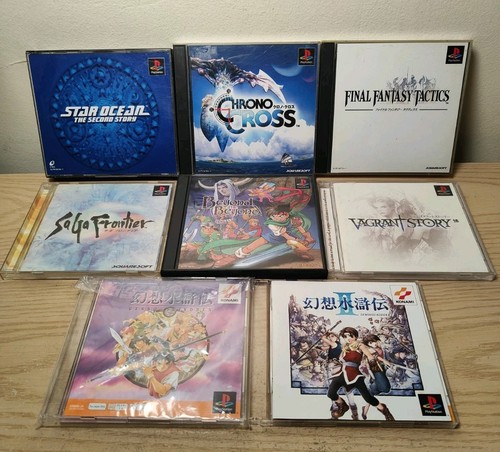 Ps1 jap import rpg bundle - ps1,