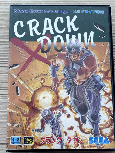 Crack down sega mega drive - down,